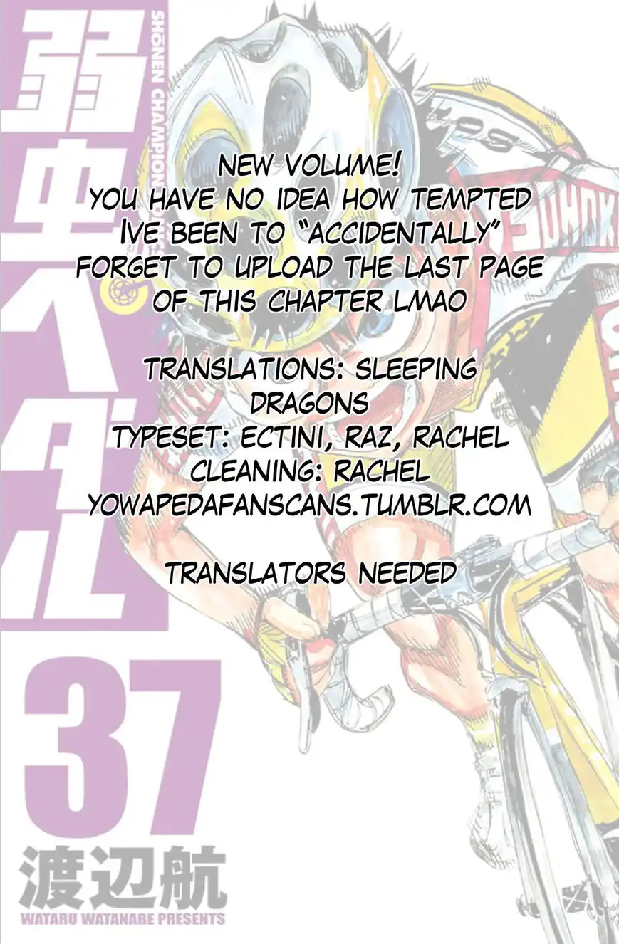 Yowamushi Pedal Chapter 312 29